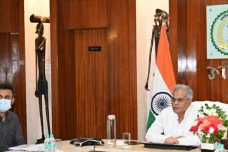 CM Baghel discussed with the Union Energy Minister in the virtual meeting