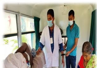 Home access physiotherapy service for the aged tribals of naxal affected areas of Chhattisgarh