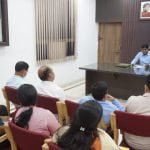 As soon as he took charge, the Commissioner of Bhilai Corporation