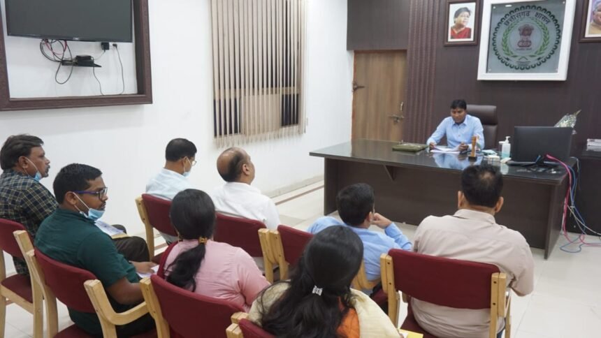 As soon as he took charge, the Commissioner of Bhilai Corporation