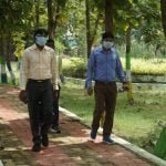 Municipal Commissioner inspected the gardens: On the instructions