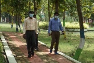 Municipal Commissioner inspected the gardens: On the instructions