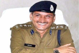 After taking charge, SP Badrinarayan Meena interacted with the press