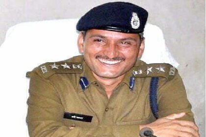 After taking charge, SP Badrinarayan Meena interacted with the press