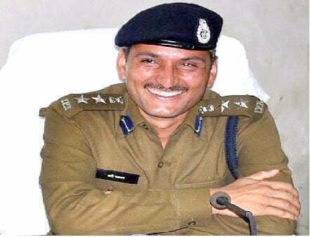 After taking charge, SP Badrinarayan Meena interacted with the press
