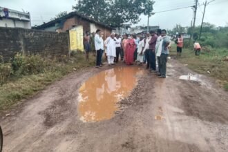 MLA Vora gave door-to-door knock in Karhidih