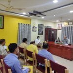Collector Dr. Sarveshwar Narendra Bhure took a meeting of officers in Bhilai Municipal Corporation