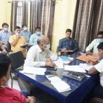 The commissioner reviewed the works of the zone