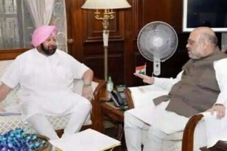 कांग्रेस सिद्धू में उलझी और कैप्टन ने चल दी नई बाजी, पहुंचे शाह के घर