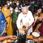 Rainbow shade of Chhattisgarhi culture scattered at Chief Minister's residence