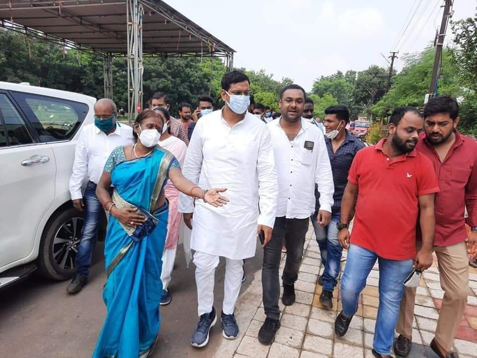 Complaint of anti-social elements was received in the open ground during the ward tour