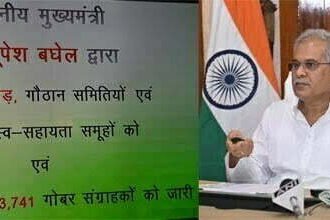 छत्तीसगढ़ गोबर खरीदने वाला और गोबर खरीदी को लाभ में बदलने वाला पहला राज्य : भूपेश बघेल