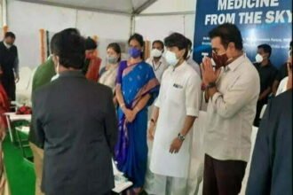 तेलंगाना में 'मेडिसिन फ्रॉम द स्काई' प्रोजेक्ट हुआ लॉन्च, सिंधिया बोले- ड्रोन से होगी दवाओं की होम डिलीवरी