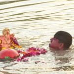 मूर्ति विसर्जन के दौरान बड़ा हादसा: डूबे चार किशोर, एक को बचाया गया, तीन लापता