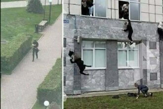 यूनिवर्सिटी में गोलीबारी: आठ की मौत, जान बचाने के लिए दूसरी मंजिल की खिड़की से कूद गए स्टूडेंट्स, देखें वीडियो