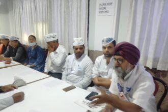 आम आदमी पार्टी की प्रेसवार्ता... आने वाले निकाय चुनाव में पूरे दमखम के साथ उतरेगी पार्टी