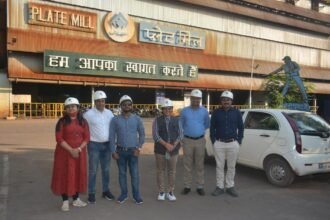 भिलाई स्टील प्लांट में गुजरात के पत्रकार दल ने देखी इस्पात निर्माण की प्रक्रिया… प्लांट की कार्यप्रणाली से हुए अवगत