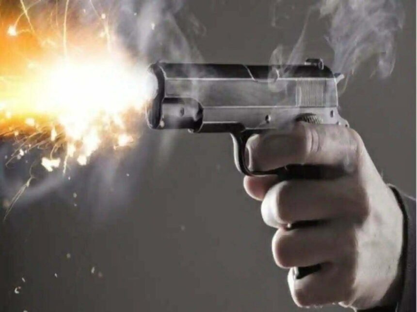 The cricket captain, who was irritated by the hooting when he was out batting, had pointed a pistol