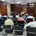 समीक्षा बैठक में कलेक्टर भुरे ने दिए अधिकारियों को निर्देश