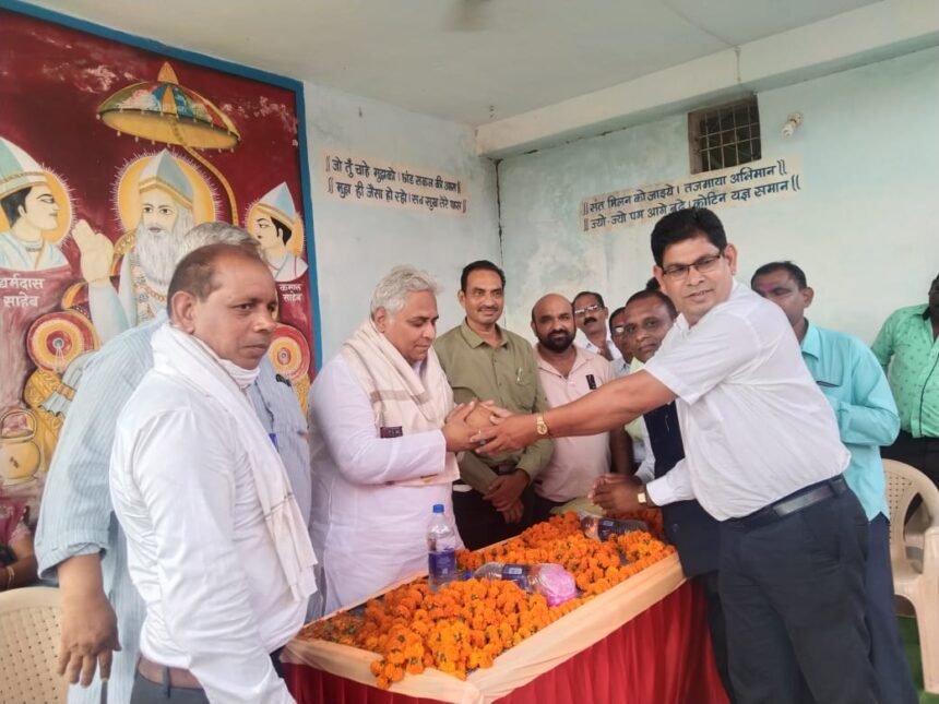 सर्वसुविधायुक्त बनेगा समाज का सांस्कृतिक भवन… वोरा की पहल से 58 लाख से होगा प्रथम तल का निर्माण