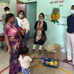 निगम आयुक्त प्रकाश सर्वे के आंगनबाड़ी निरीक्षण के दौरान गर्भवती महिला बच्चों को लेकर भोजन के लिये पहुंची, भोजन नहीं हुआ था तैयार…. आंगनबाड़ी कार्यकर्ता को नोटिस