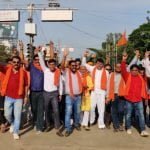 कवर्धा मामले में हिंदू संगठन के साथ दया सिंह के नेतृत्व में बोल बम समिति के सैकड़ों कार्यकर्ताओं ने दिया धरना, एकतरफा कार्रवाई का किया विरोध