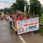 हल्ला बोल: कोयला खनन परियोजनाओं के विरोध में आदिवासी और वनवासी, निकाला 300 किमी का मार्च
