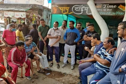 चाय पर चर्चा: सेक्टर 6 पहुंच आमजन से मिले विधायक देवेंद्र… लोगों की मांग पर घोषणा…डी मार्केट में लगेगा स्ट्रीट लाइट… ई मार्केट में बनेगा शौचालय