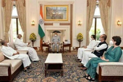 राष्ट्रपति से मिला कांग्रेस प्रतिनिधिमंडल, राहुल बोले- अगर पिता मंत्री तो निष्पक्ष जांच कैसे होगी