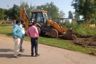 गोबर का ढेर. निगम की कार्रवाई