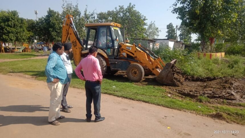 गोबर का ढेर. निगम की कार्रवाई