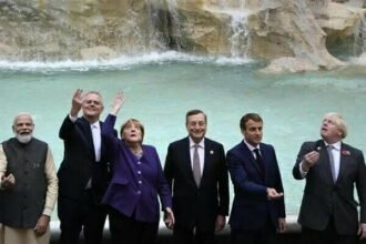 रोम का प्रसिद्ध ट्रेवी फाउंटेन देखने पहुंचे प्रधानमंत्री मोदी, वैश्विक नेताओं के साथ उछाला सिक्का