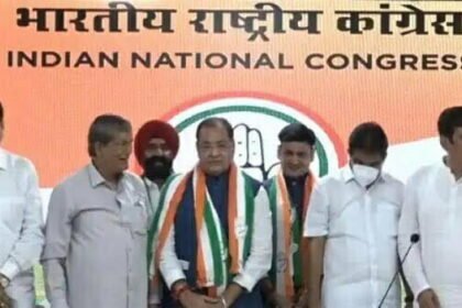 उत्तराखंड में भाजपा को झटका: मंत्री ने विधायक बेटे संग थामा कांग्रेस का हाथ