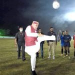 सेक्टर-9 के फुटबॉल ग्राउंड का सीएम बघेल ने किया लोकार्पण: