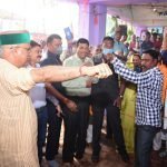 प्रदेश के नागरिकों की मंगल कामना के लिए मुख्यमंत्री भूपेश बघेल ने सहे कुश से बने सोटे के प्रहार.... जंजगिरी में आयोजित कार्यक्रम में हुए शामिल