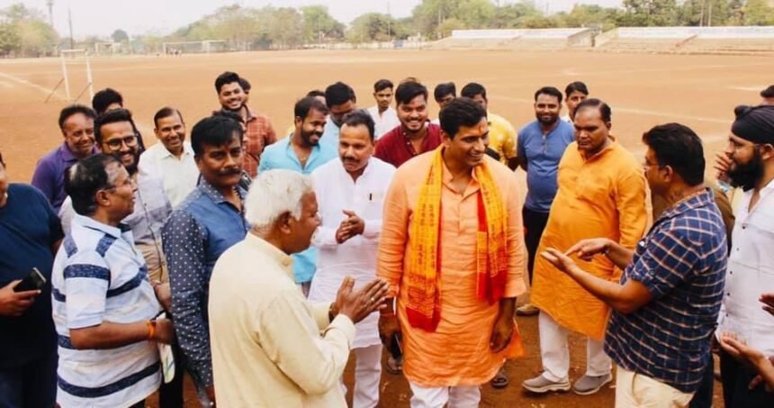 विधायक देवेंद्र की पहल से शांतिनगर दशहरा मैदान की बदलेगी तस्वीर: भूपेश सरकार ने मंजूर किए 90 लाख रुपए