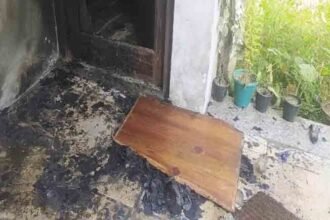 किताब पर बवाल: नैनीताल में सलमान खुर्शीद के घर आगजनी और पथराव, बजरंग दल के नेताओं पर तोडफ़ोड़ का आरोप