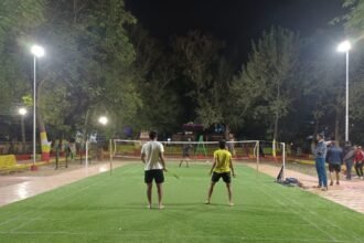 पद्मनाभपुर में कचरा नुक्कड़ बना उद्यान… पहला आधुनिक ओपन बैडमिटन कोर्ट की मिली सुविधा: वोरा
