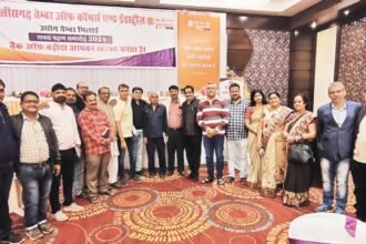 छत्तीसगढ़ चेम्बर आफ कामर्स एण्ड इंडस्ट्रीज उद्योग चेम्बर भिलाई इकाई का शपथग्रहण समारोह… उद्योग हित में खड़े रहने का लिया संकल्प