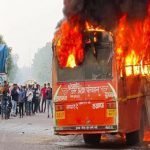 बड़ा हादसा: रोडवेज बस में लगी भीषण आग, 12 से ज्यादा झुलसे