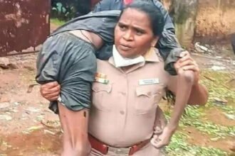 महिला अफसर ने बेहोश युवक को कंधे पर ऑटो तक पहुंचाया.. समय पर इलाज मिला, तो बच गई जान