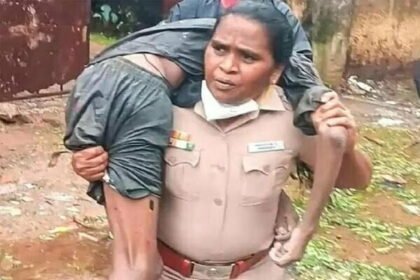 महिला अफसर ने बेहोश युवक को कंधे पर ऑटो तक पहुंचाया.. समय पर इलाज मिला, तो बच गई जान