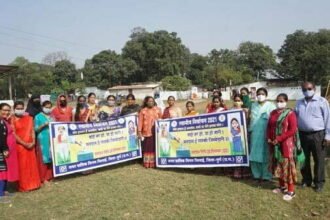 महिलाओं ने रैली निकालकर दिया मतदाता जागरूकता का संदेश