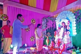 भिलाई नगर विधायक ने की देवी मां की पूजा… भिलाई वासियों के लिए मांगी सुख समृद्धि