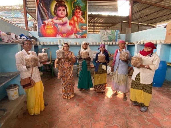 गौठान में मशरूम उत्पादन प्रारंभ, समूह की महिलाओं को मिला प्रशिक्षण, 1 महीने में 70000 ग्राम मशरूम का होगा उत्पादन