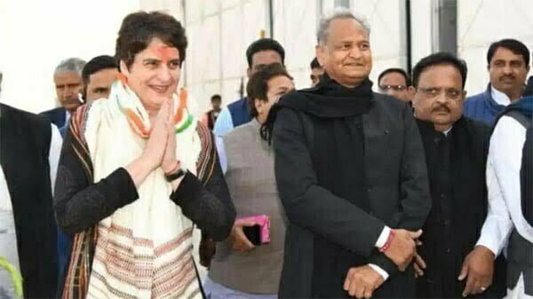 अशोक गहलोत की कैबिनेट पर प्रियंका गांधी की छाप, पहली बार तीन महिलाओं को मिली एंट्री