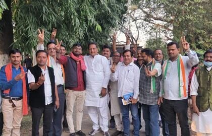 भिलाई जिला कांग्रेस कमेटी के अध्यक्ष मुकेश चंद्राकर ने की कांग्रेस प्रत्याशियों को जिताने की अपील