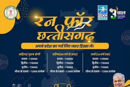 छत्तीसगढ़ सरकार के तीन वर्ष पूरे होने पर विविध प्रतियोगिता का आयोजन