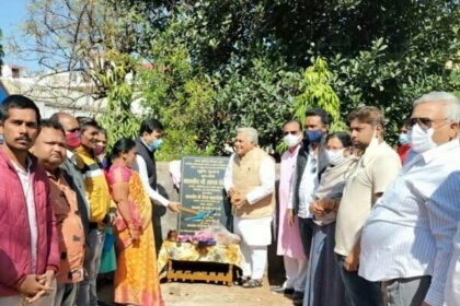 वोरा के प्रयासों से शहर के वार्डों में शुरू हुआ आंतरिक विकास, सप्ताह भर में ही 1.5 करोड़ के कार्य हुए प्रारंभ