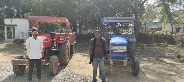 मुख्यमंत्री के निर्देश के बाद अवैध खनन पर कार्रवाई, 8 ट्रैक्टर जब्त